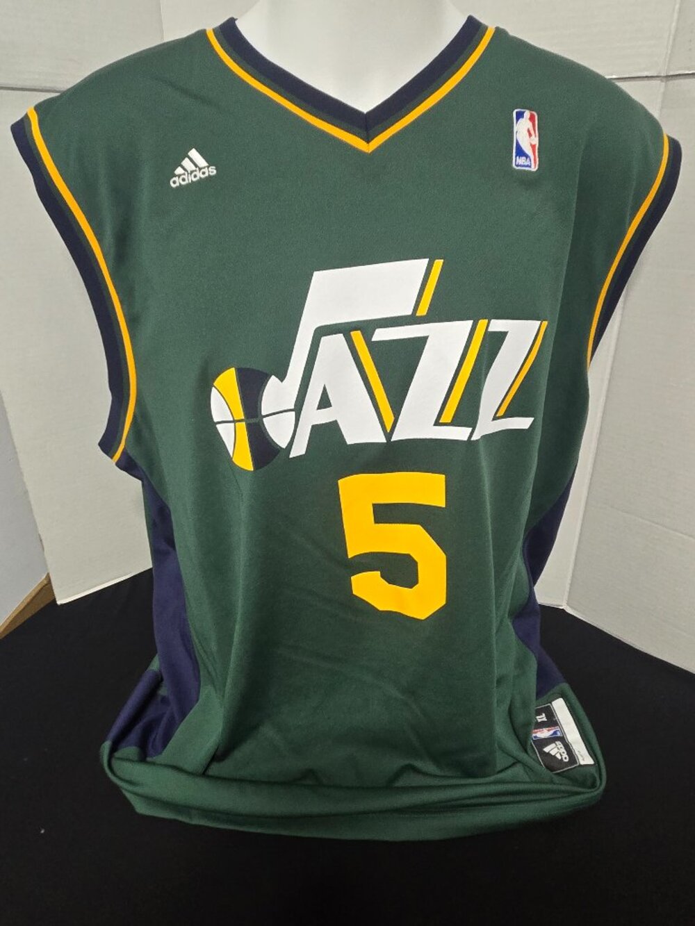 Adidas Utah Jazz Devin Harris #5 Swingman Jersey | Men's XL | NBA Basketball